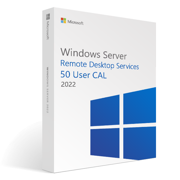 Windows Server 2022 RDS 50 User CAL Digital License
